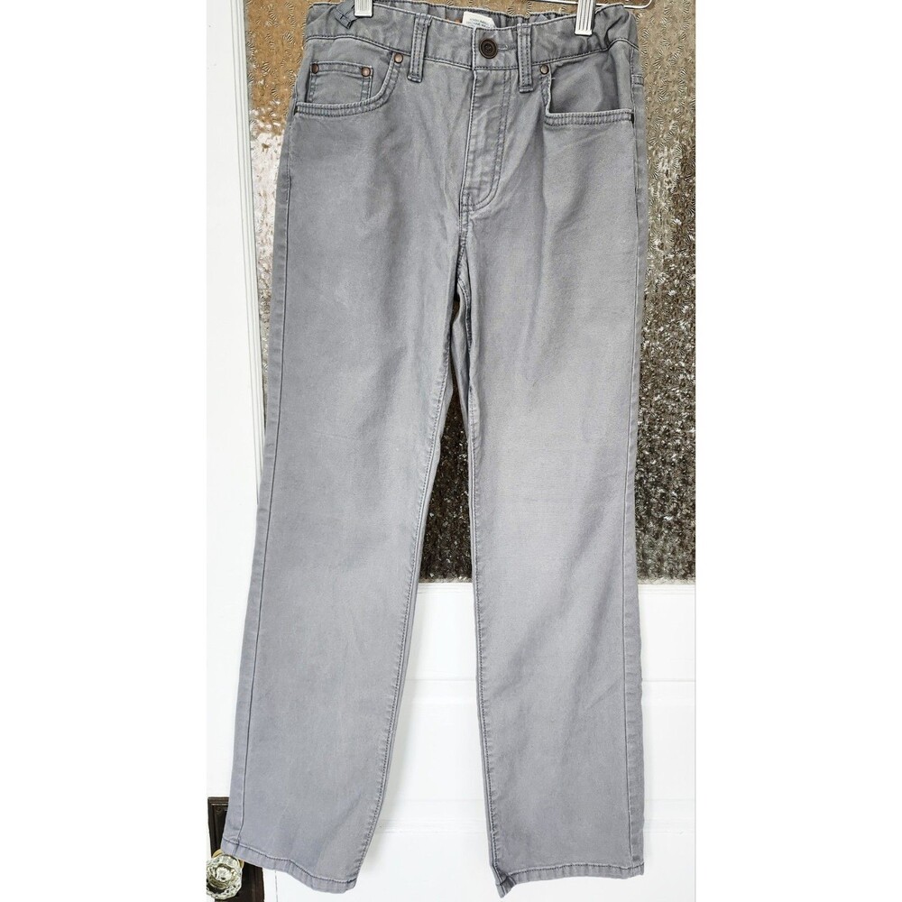 Urban Pipeline MaxFlex Straight Leg Jeans Gray Size 14 Boys Stretch Denim